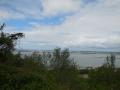 Vue panoramique depuis la chapelle sur les hauteurs d'Honfleur