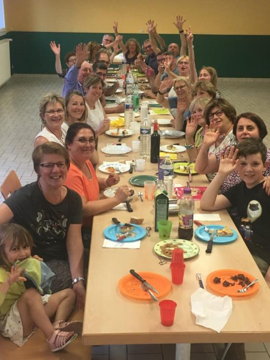 Repas chorale 2 juillet 2019